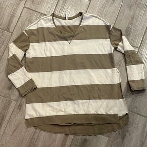 Women’s Z Supply striped tunic top. Size medium